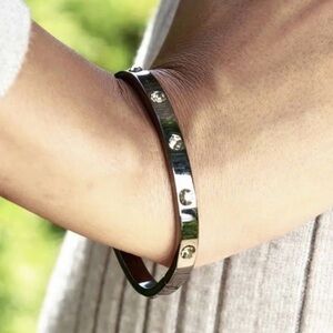 Park Lane hematite Jewel Bangle Bracelet